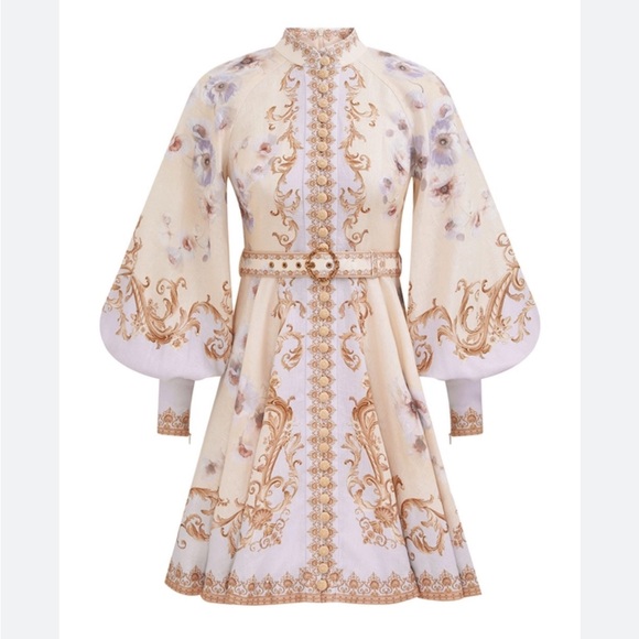 NWT Zimmermann  Floral Print Dress - Picture 1 of 11